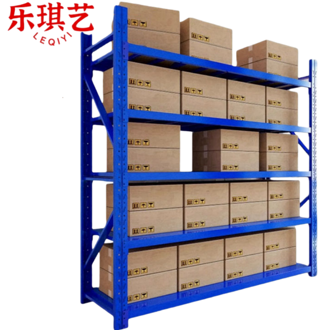 乐琪艺货架 1500*400*2000mm五层(500kg)组