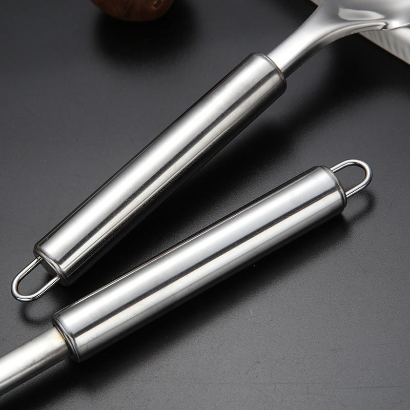 锅铲套装不锈钢厨具炒菜勺子厨师专用铲子家用全套组合汤饭勺漏勺 敬平 锅铲高清大图