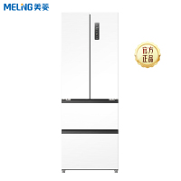 无忧嵌美菱400升Pro超薄零嵌入式法式多门冰箱 60.1cm窄机身1级家用大容量电冰箱补贴BCD-400WPU9CZX