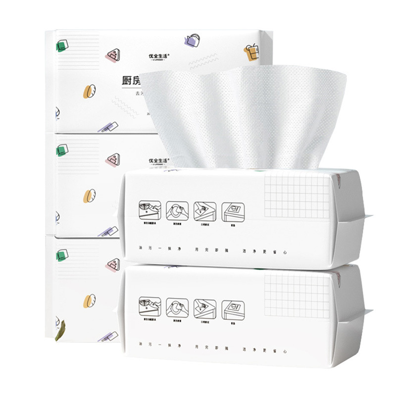 礼千初 一次性抽取式洗碗抹布高清大图