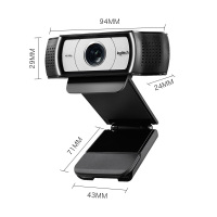 罗技（Logitech）C930c高清网络直播摄像头 视频会议远程在线教育上课摄像头 C930c高清摄像头