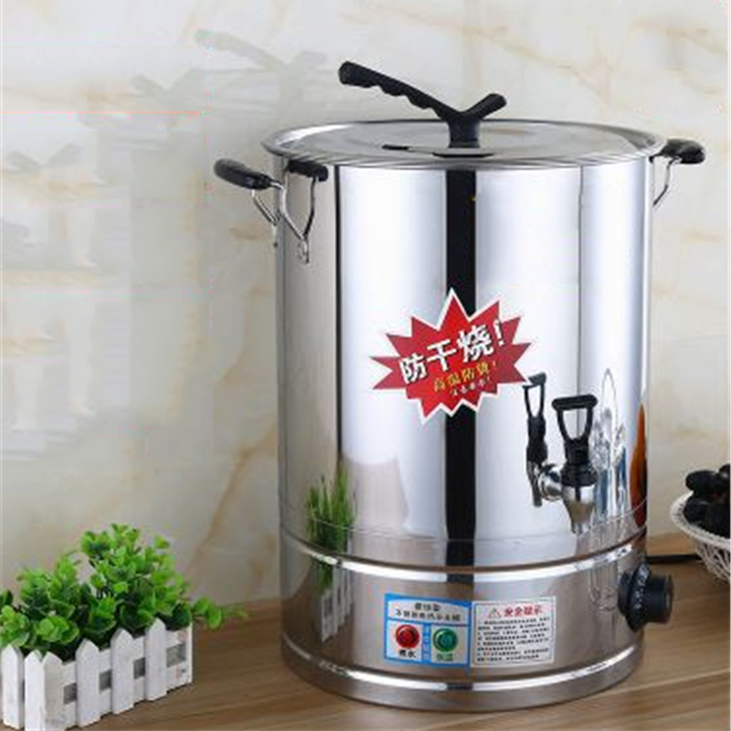 强力巨彩qiangliyc商用大容量不锈钢电热水桶