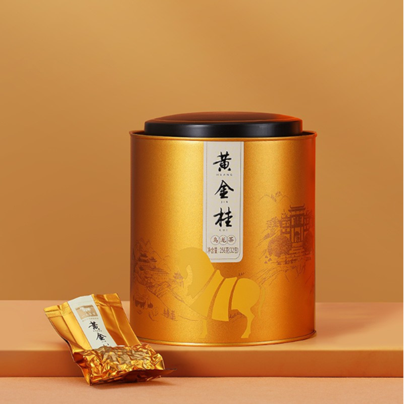 八馬茶業 AA1354 福建安溪原产 黄金桂桂花香乌龙茶 茶叶罐装 256g 货期5-10天高清大图