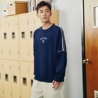 361°运动卫衣男女同款新款加绒保暖休闲服宽松圆领套头卫衣
