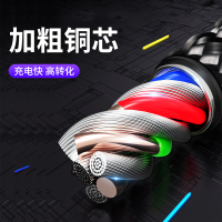 品胜Type-C磁吸数据线5a快充 强磁力免插拔充电线 适用华为mate30 Pro/P30/P20小米10荣耀手机红