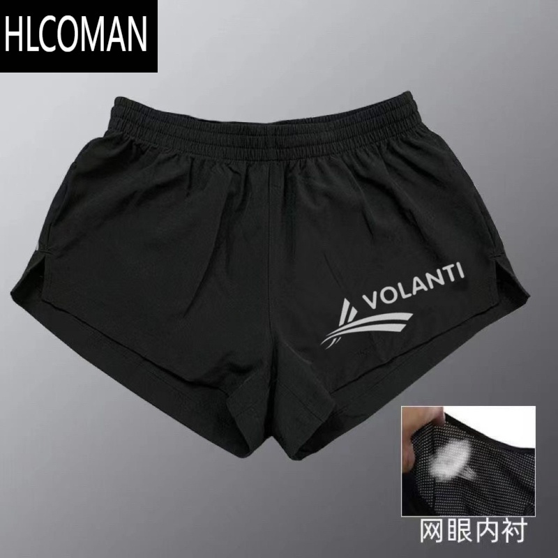 HLCOMAN沃兰马拉松跑步短裤男三分裤速干夏薄训练田径裤宽松健身运动裤夏