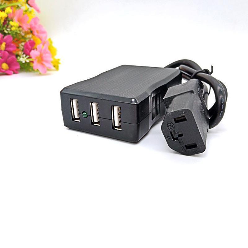 电瓶车手机充电器三轮车电动车给手机充电转换器5v2ausb快速充3口转换