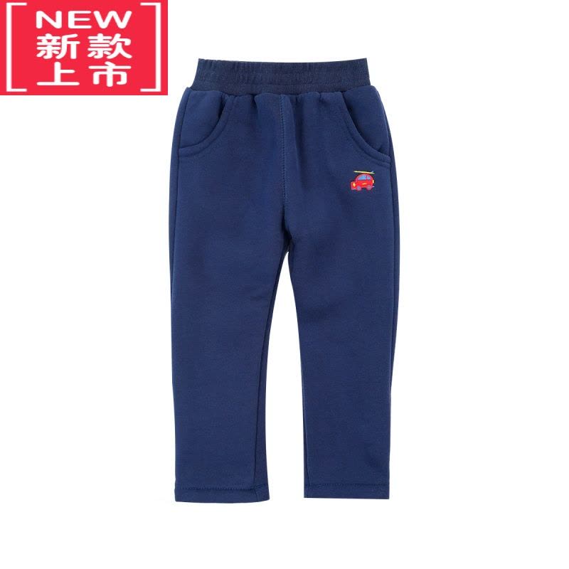 可莉允清 外穿棉裤 儿童夹棉棉裤 男童女童保暖长裤 冬季校裤 冬装保暖裤图片