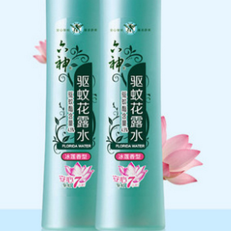 六神 喷雾驱蚊花露水 冰莲香型 180ml