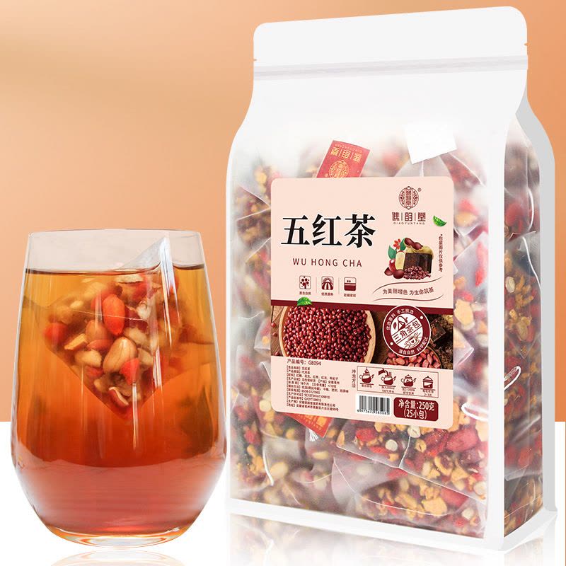 谯韵堂 五红茶250g/袋图片