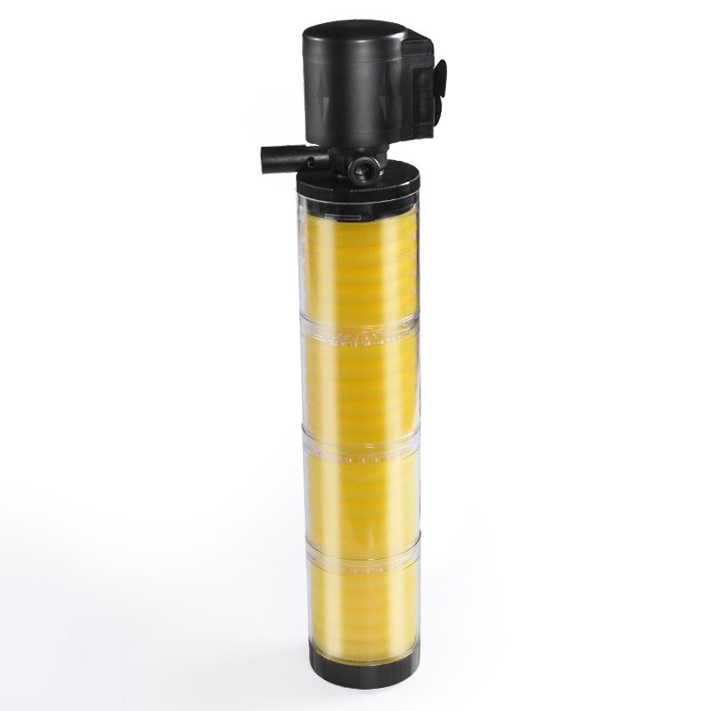鱼缸过滤器 内置过滤器 三合一过滤器 水族箱过滤增氧泵高清大图