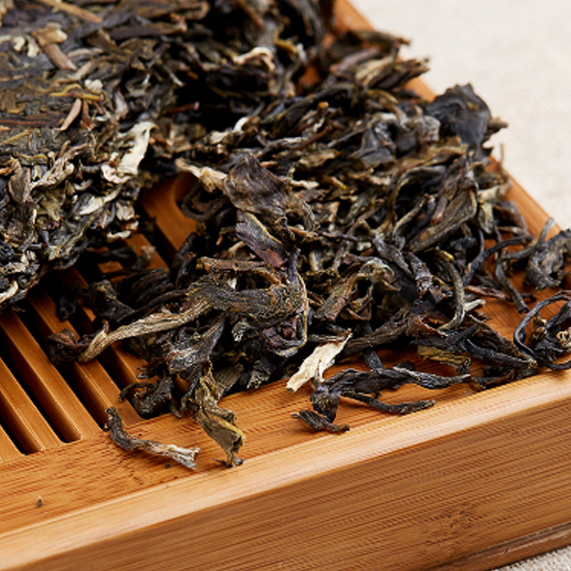 八马茶业(BAMA TEA)信记号红印普洱茶(生茶)五子饼357克*5饼高清大图