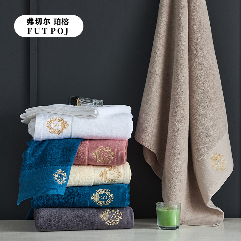 弗切尔珀榕 FBH0251468 酒店风S浴巾 米黄高清大图