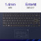 华硕(ASUS)顽石轻薄本14.0英寸办公商务 轻薄便携 笔记本手提电脑 顽石E410 英特尔四核N6000匹敌8代i3/8G内存/256G固态/核显黑180°开合