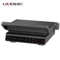 利仁(Liven)煎烤炉家用电烤炉烤肉盘韩式不粘烤肉锅烧烤铁板烧盘烤鱼锅煎烤锅机电烤盘烧烤炉K-5