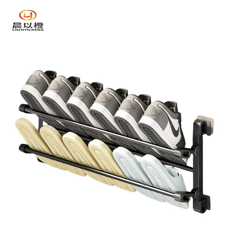 晨以橙 拖鞋收纳置物架 长65CM高清大图