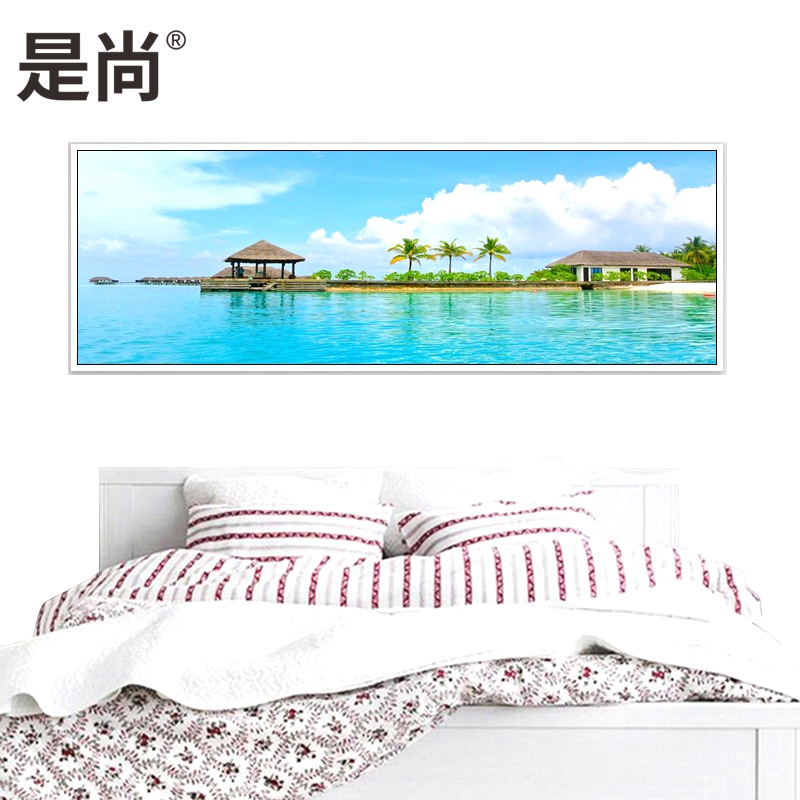 是尚床头挂画高清大图