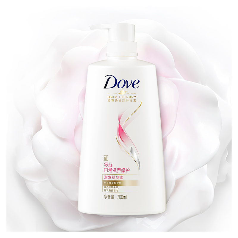 多芬(Dove)护发素 日常滋养修护润发精华素700ml[联合利华]高清大图