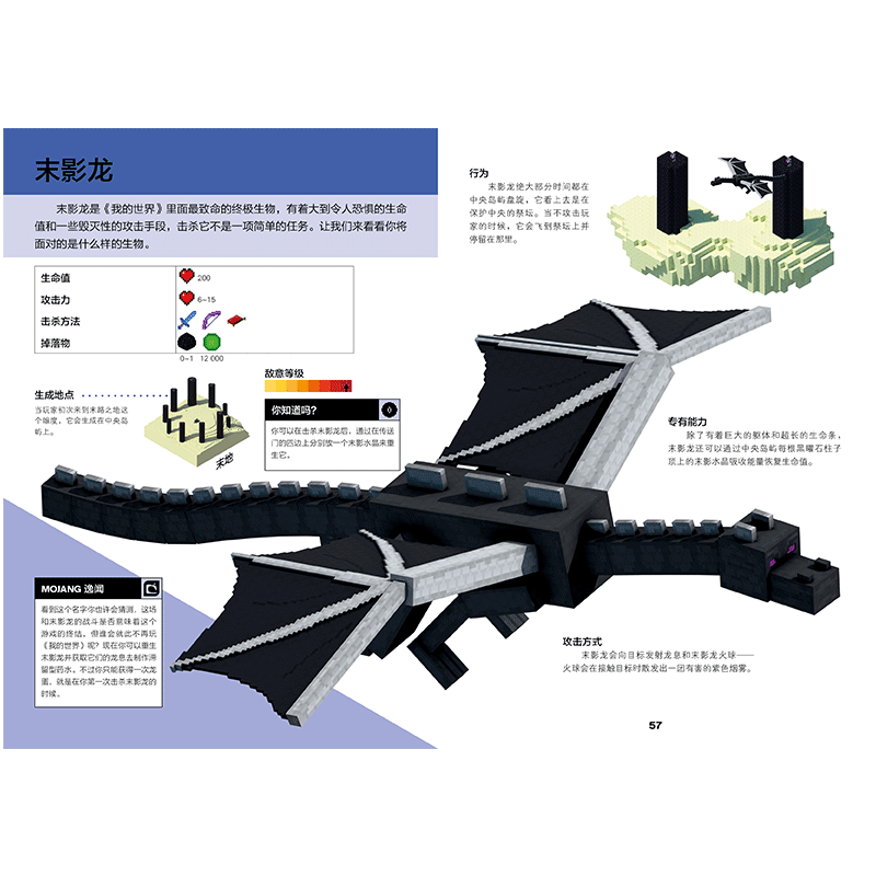 [正版] 我的世界下界与末地指南儿童益智游戏书籍小学生中文版游戏手册乐高游戏书籍漫画专注力训练思维训练高清大图