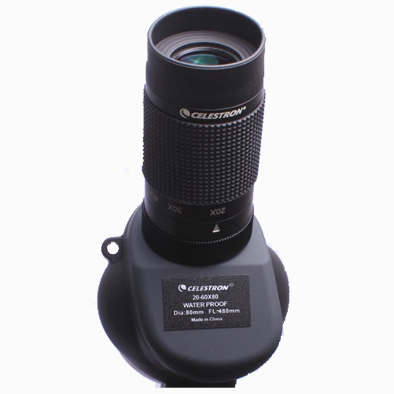 星特朗CELESTRON C20-60X80A ED单筒望远镜 变倍高清观鸟观景观月望远镜 低色散微光望远镜