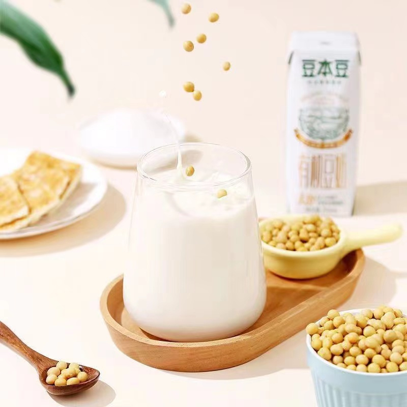 豆本豆有机豆奶礼盒装250ml*12盒整箱有机植物蛋白营养早餐奶饮品