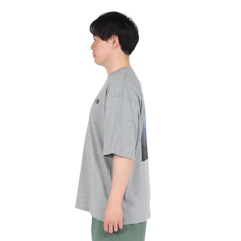 THE NORTH FACE/北面宽松短袖T恤男装有机棉UV防晒户外休闲潮牌Yo