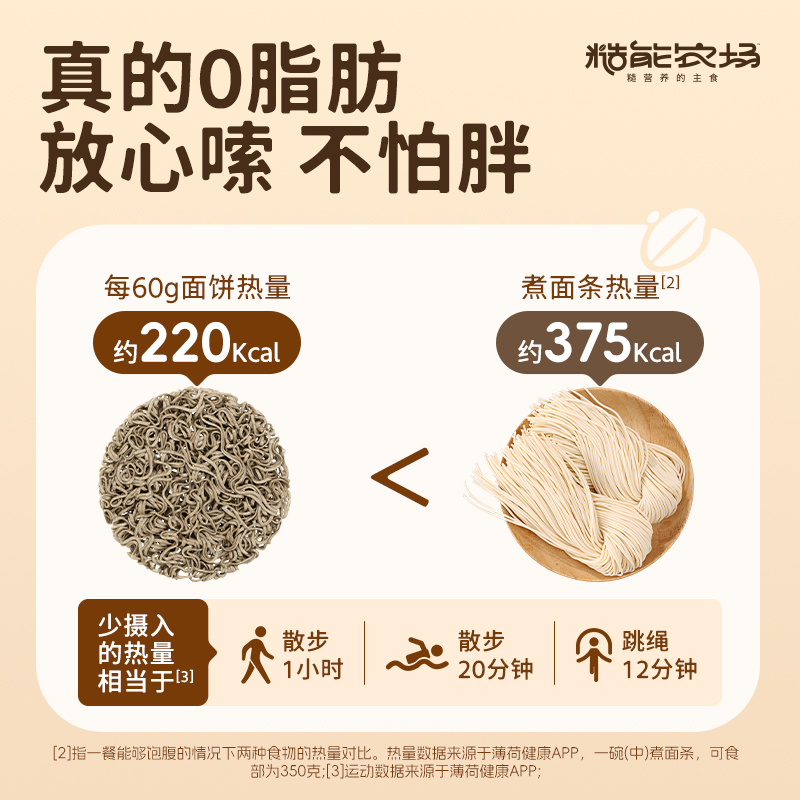 松鲜鲜 九谷0脂荞麦面60g*10包高清大图