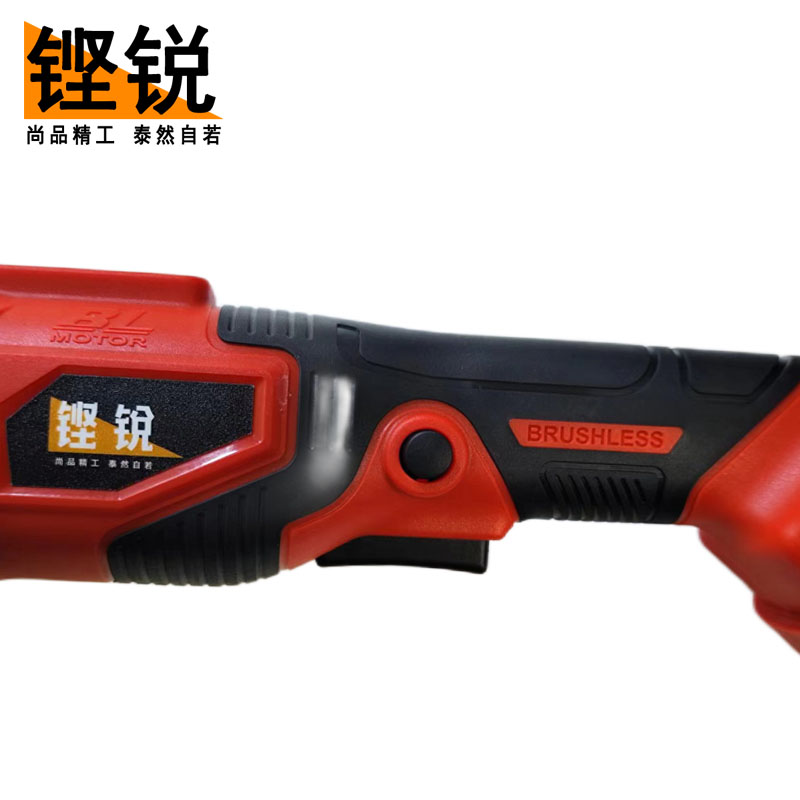 铿锐 锂电角磨机 数显无刷角磨机高清大图