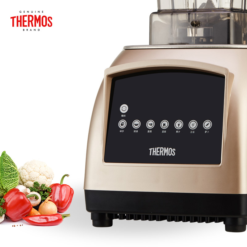 膳魔师(THERMOS)破壁机EHA-2424D-G破壁机料理家用多功能辅食物搅拌机
