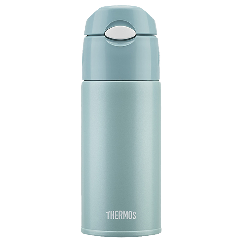 膳魔师(thermos)不锈钢真空保温吸管杯绿色tcmi-400s-gn 400ml(只)