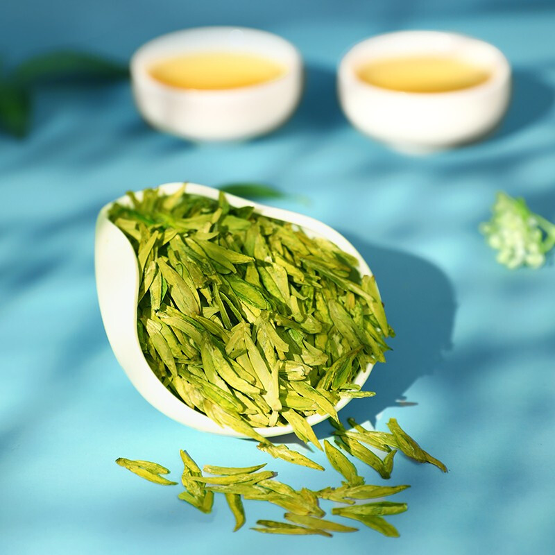 盛茗世家茶叶明前特级西湖龙井工艺绿茶