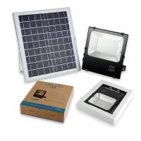太阳能灯户外庭院灯100w超亮新农村家用室内外防投光灯照明路灯