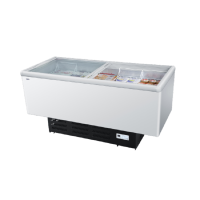 海尔(Haier)SC/SD-568CX 397升卧式商用冷柜展示柜 岛柜冰柜 冷柜海鲜柜单温一室