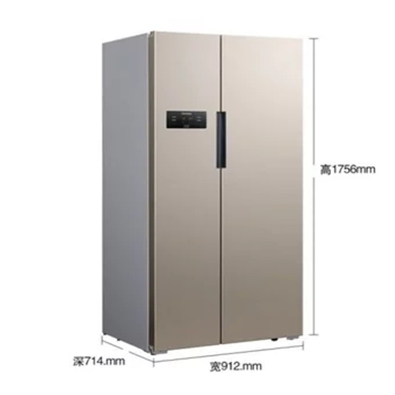 西门子610L大容量对开门KA92NV03TI 变频节能风冷无霜冷藏展示柜高清大图