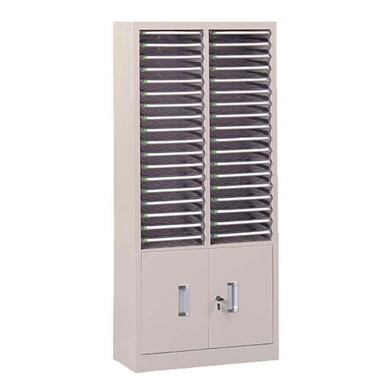 凌迪星36抽档案柜55*34*126cm台高清大图