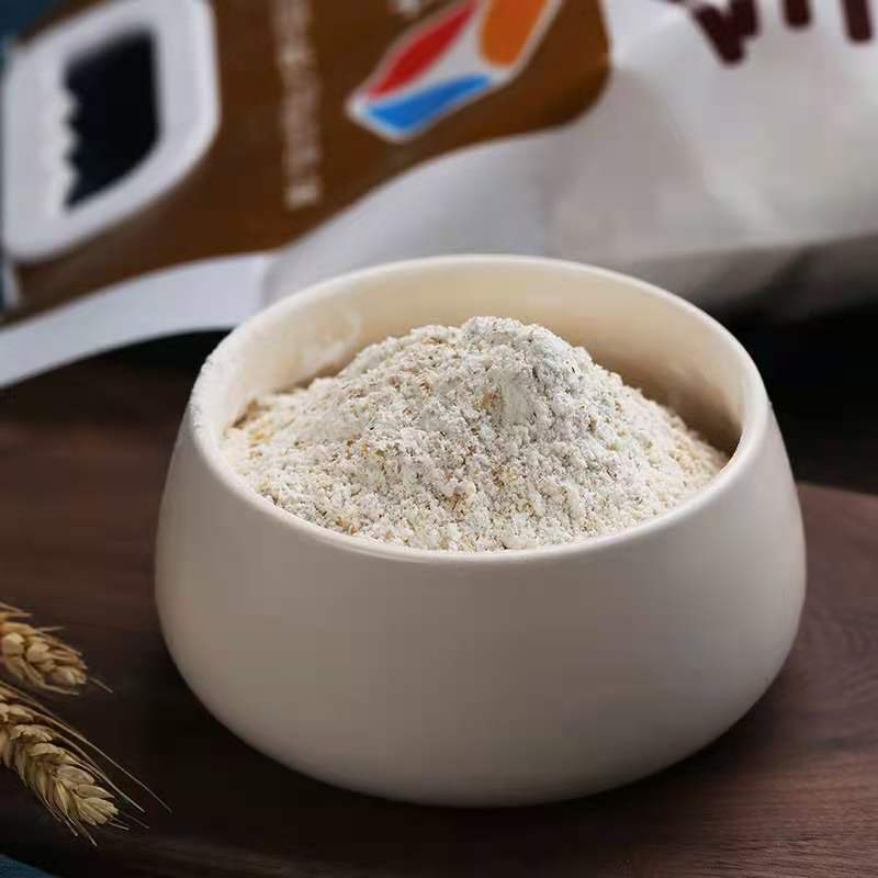新良全麦粉2.5kg杂粮面粉家用粗粮全麦粉中筋包子馒头面粉专用粉高清大图