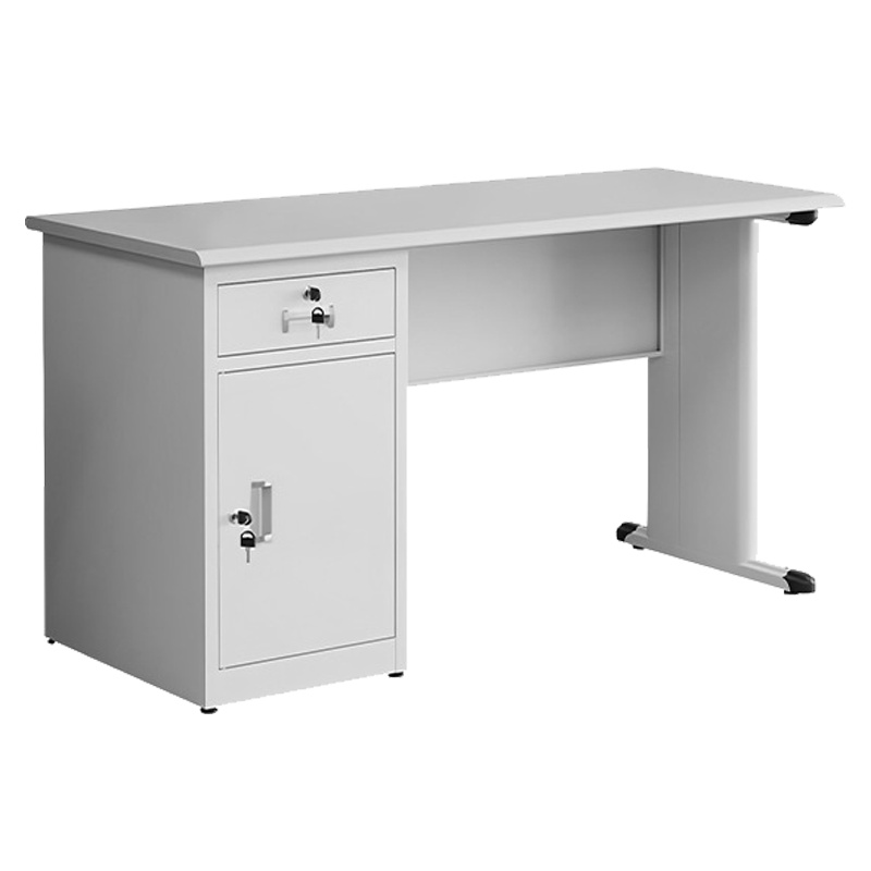 凌迪星钢制电脑桌140*70*75cm张高清大图