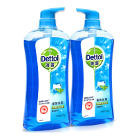 滴露(Dettol) 健康沐浴露薄荷冰爽935克+935克持久留香家庭装男女学生通用量贩装滋润清爽沐浴乳液