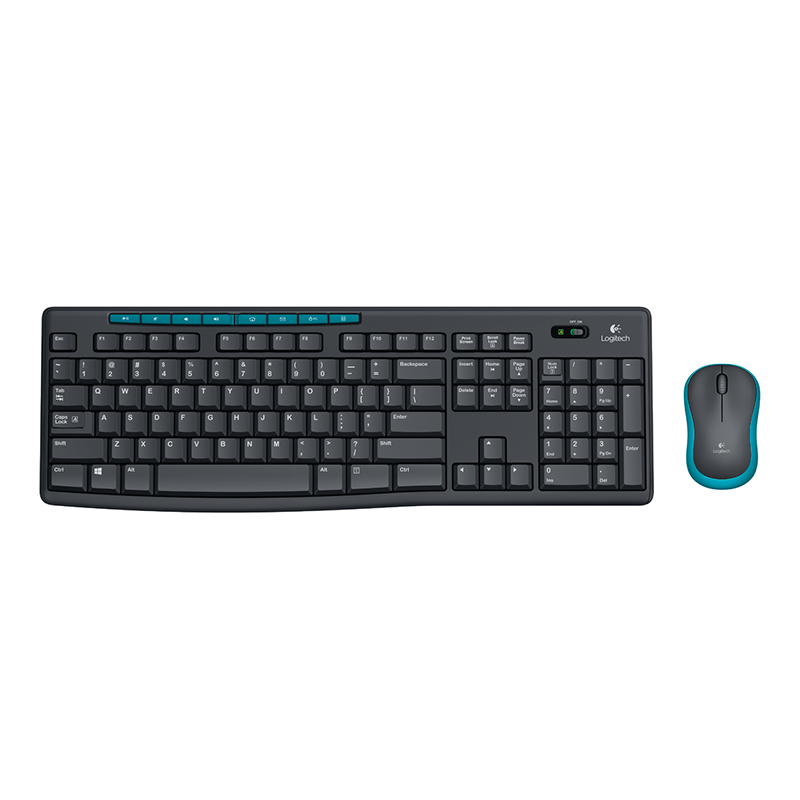 罗技(Logitech)MK275无线键盘鼠标套装 颜色:黑色