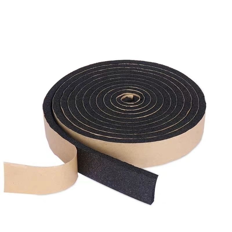 自粘型橡塑胶带胶条风管姆发泡橡胶带阿姆胶带密封件阻燃海绵保温2cm