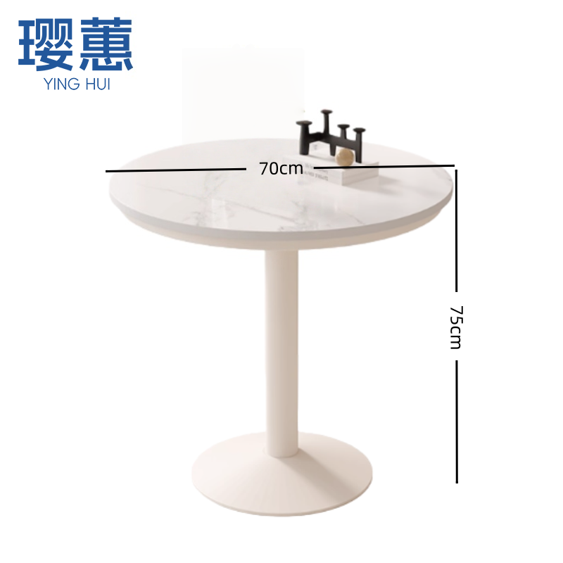 璎蕙 岩板桌子60cm 张高清大图