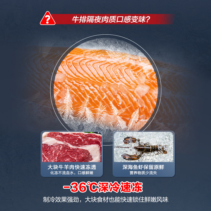 容声(Ronshen)100升顶开门小型冰柜 一级能效 母婴家用冷藏冷冻转换节能单温 国补 (白)BD/BC-100MB高清大图