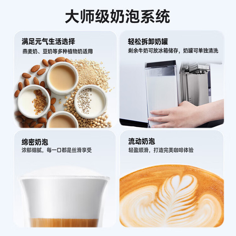 西门子(SIEMENS)TP703C09 咖啡机全自动意式研磨一体机19Bar泵压香浓可调欧洲进口高清大图