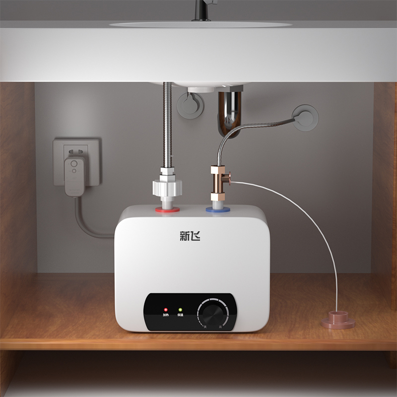 家用储水式1500w速热8升上出水厨房暖水宝卫生间速热热水器厨房宝