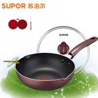 苏泊尔(SUPOR)煎锅火红点无油烟不粘炒锅PJ28R4