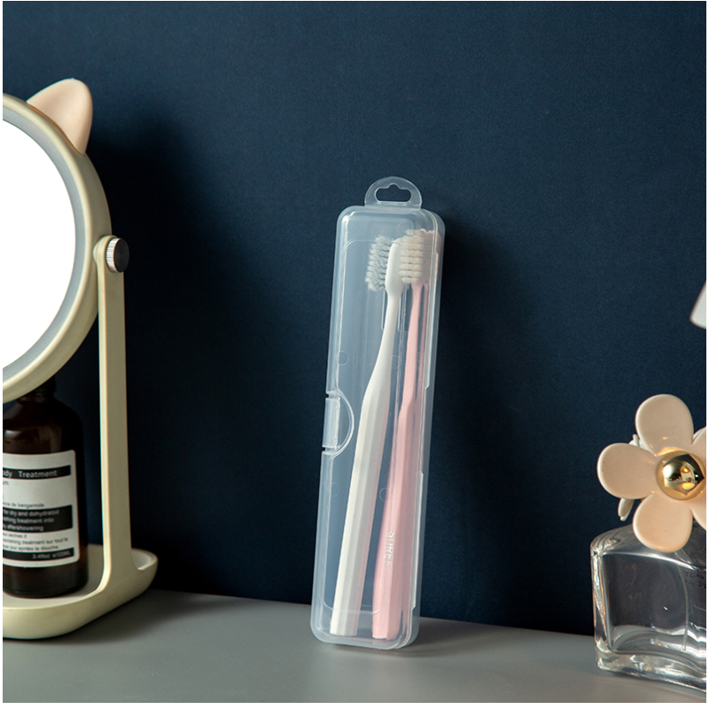 舒适达透明牙刷盒便携式电动牙刷出差旅行牙齿敏感专用牙膏盒子451