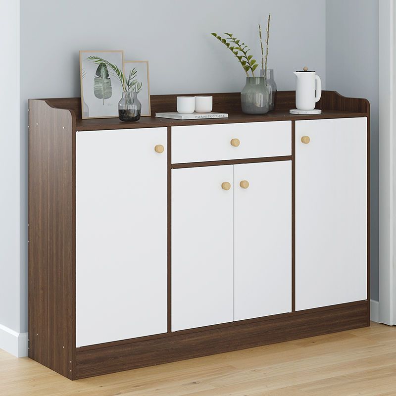 鞋柜家用门口简约门厅柜大容量木质鞋架鞋柜防尘木质储物客厅柜