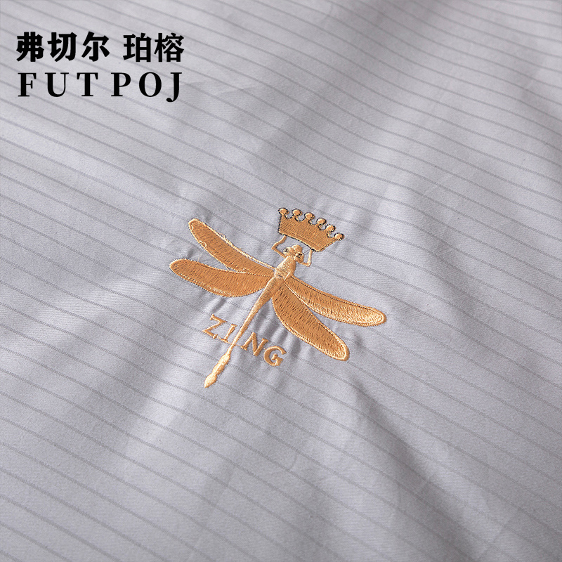 弗切尔珀榕全棉提花大豆秋冬被高清大图