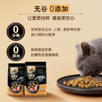 希宝甄选鸡肉配方老成幼猫宠物零食生骨肉冻干200g*3包