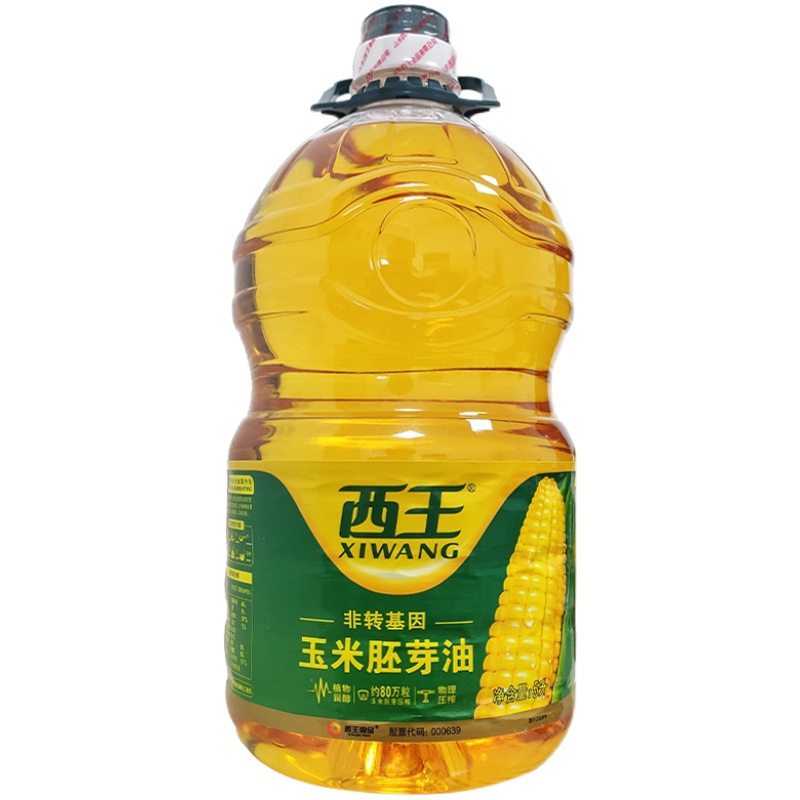 西王玉米胚芽油5l升非转基因家庭健康食用油 物理压榨炒菜食用油